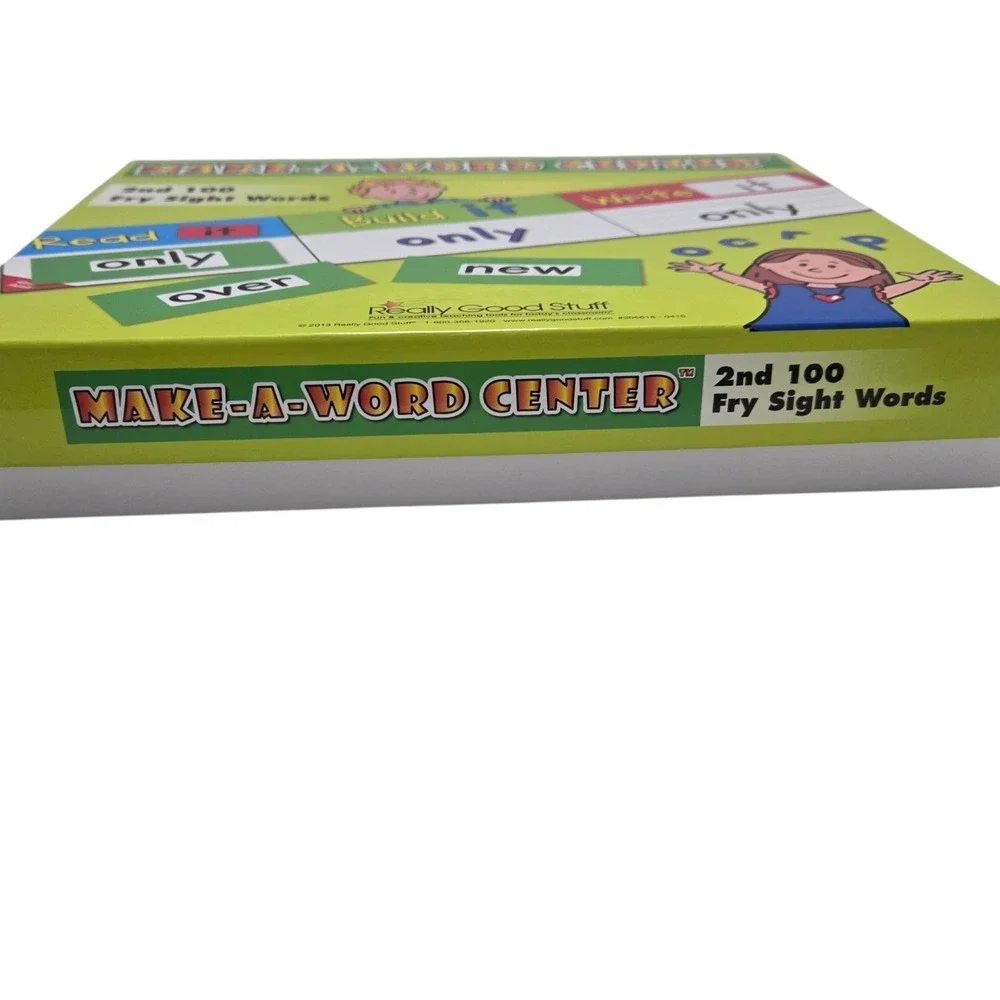 Really Good Stuff Read, Build, And Write Sight Word Activity Center 2nd 100